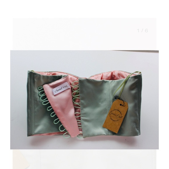 Handmade cropped cupped corset small - Picture 6 of 6